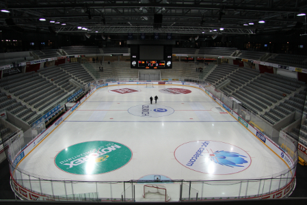 Voici une patinoire